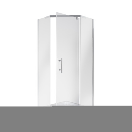 Душевой уголок Niagara Eco _0091422D 90х90 стекло прозрачное профиль хром с поддоном